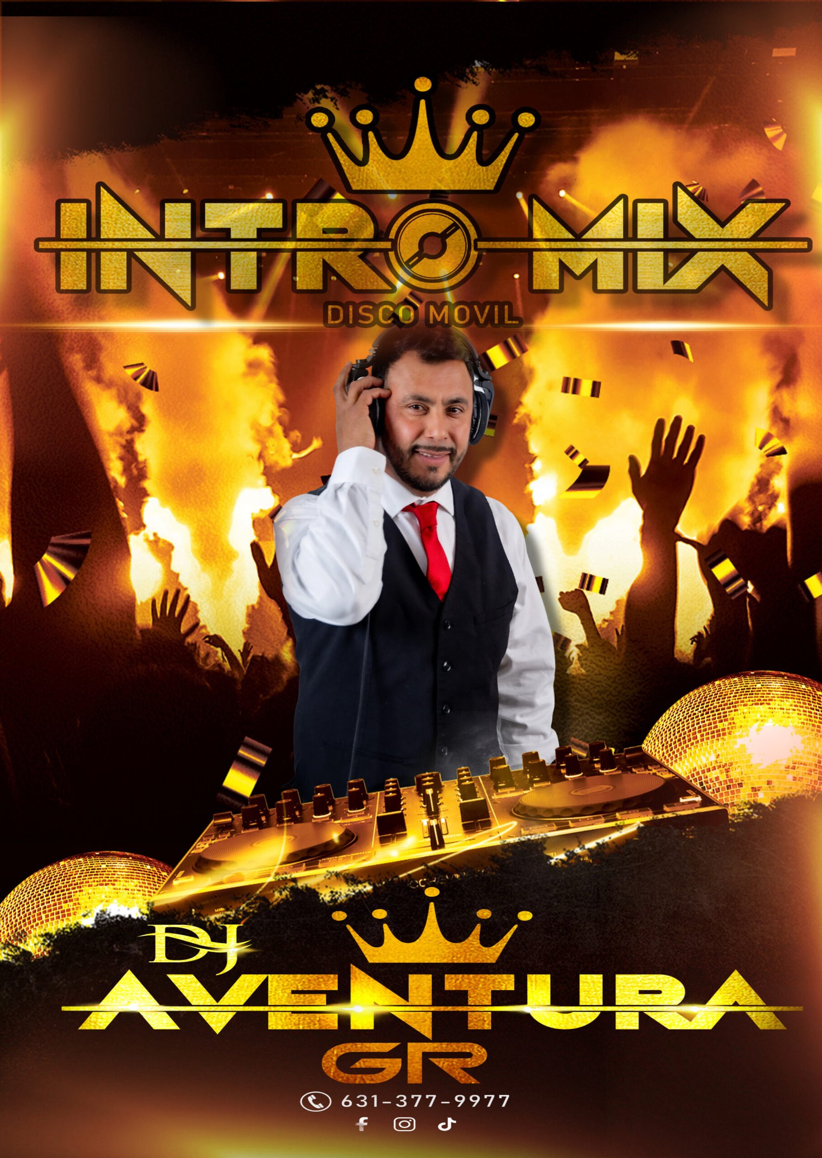Dj party Editable Flyer