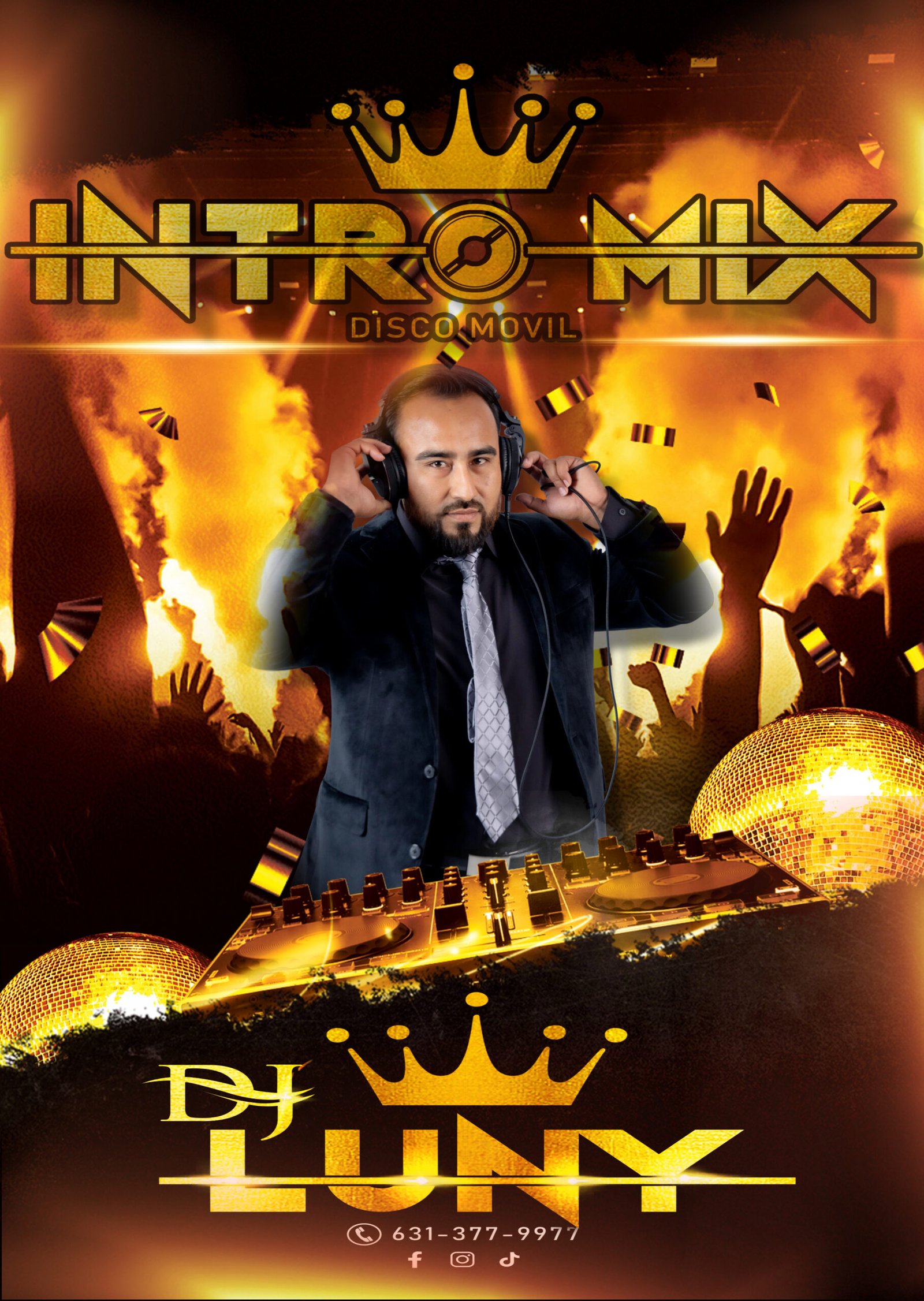 Dj party Editable Flyer copy