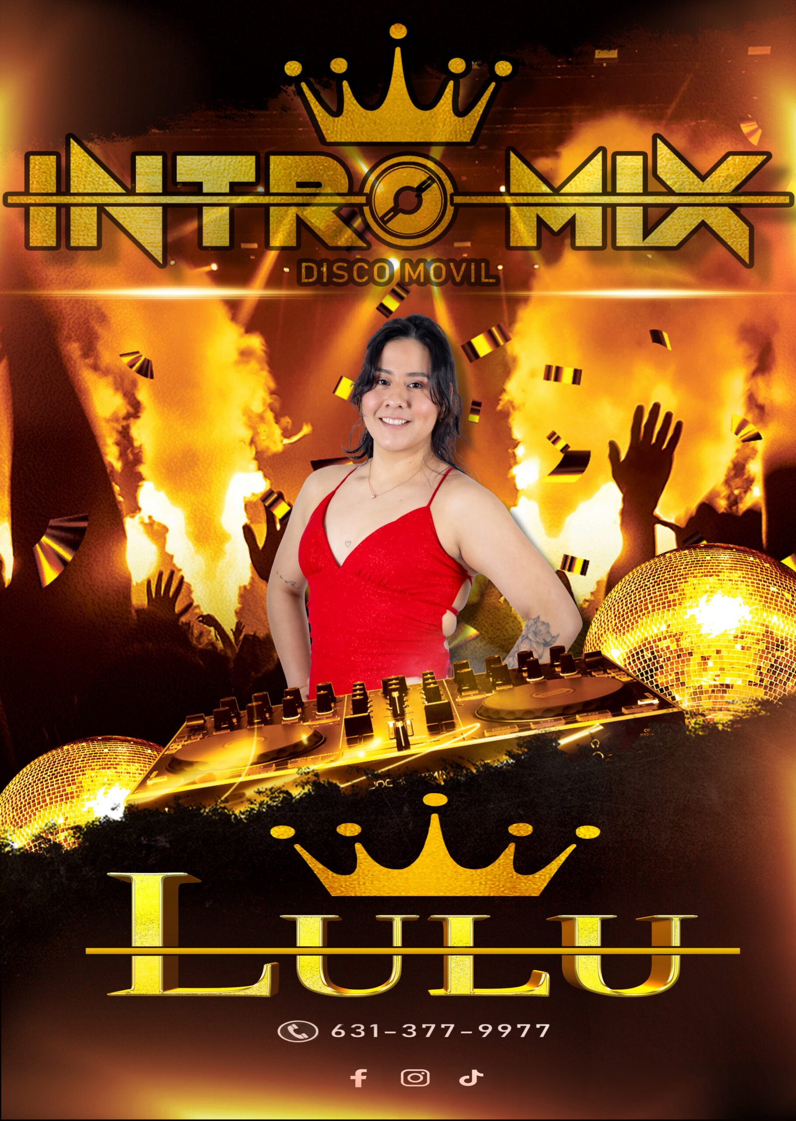 Dj party Editable Flyer copy 4